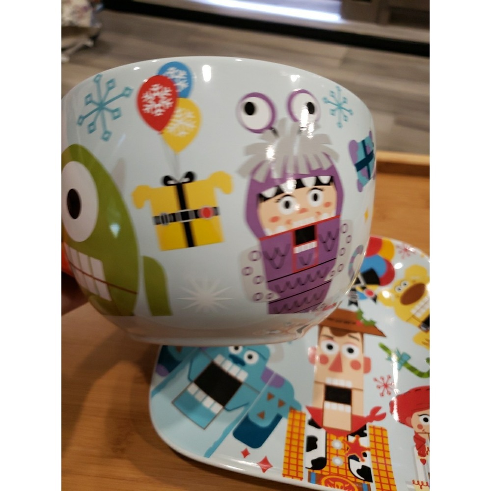 Disney Pixar Holiday Soup Mug and Plate Set - Picture 4 of 9